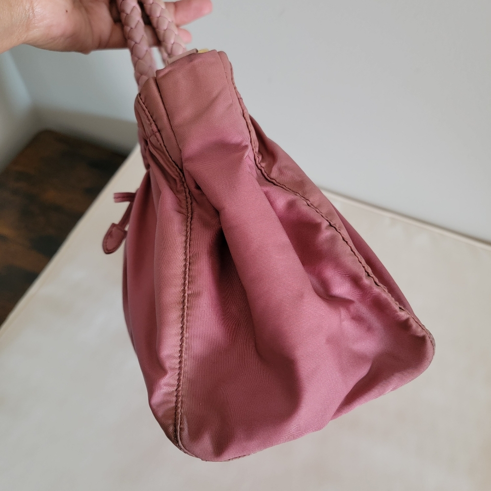 ‼️SOLD‼️ Authentic Prada Pink Bag with Card Certificate - Picture 9 of 17